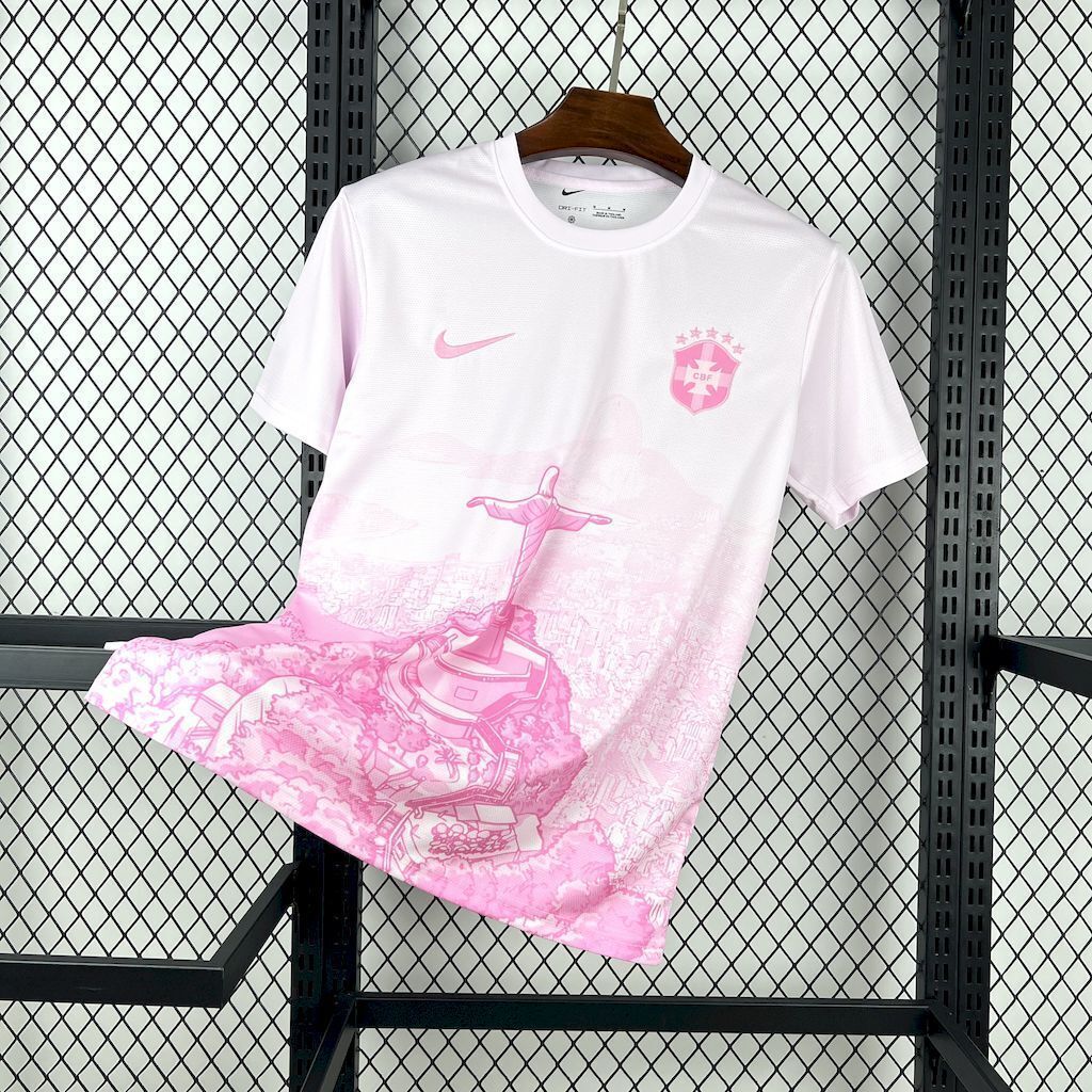 25-26 Brazil Pink White