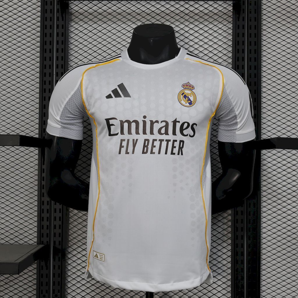 25-26 Real Madrid Player Version Home